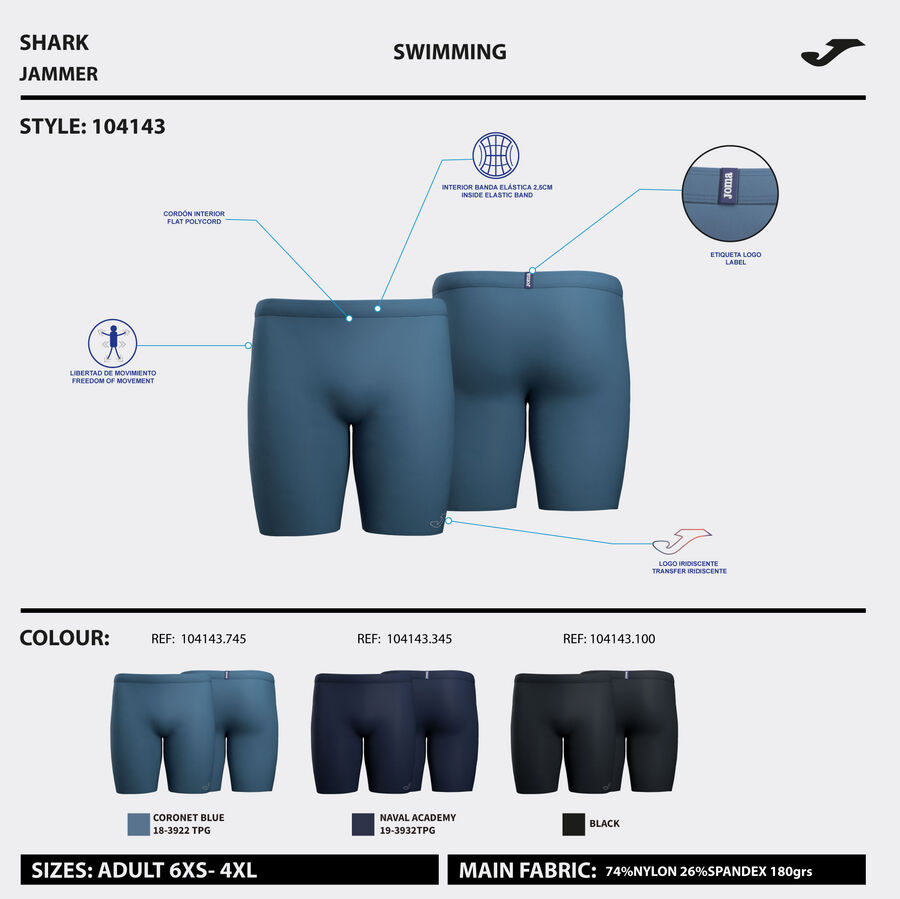 BERMUDA DE BA&Ntilde;O SHARK