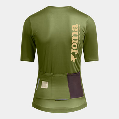 Koszulka z kr&oacute;tkim rękawem kobiety Crono zielony