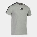 Camiseta manga corta hombre California gris melange