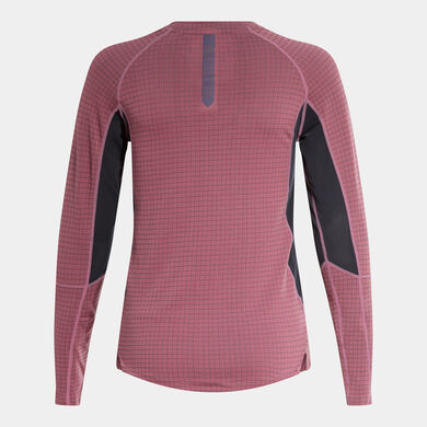 Camiseta manga larga mujer rosa