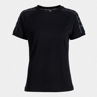 Camiseta manga corta mujer Heroic negro antracita