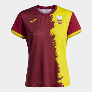 Camiseta manga corta paseo Comité Olímpico Español mujer