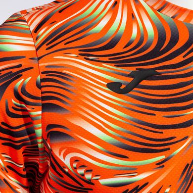Camiseta manga corta hombre Challenge naranja