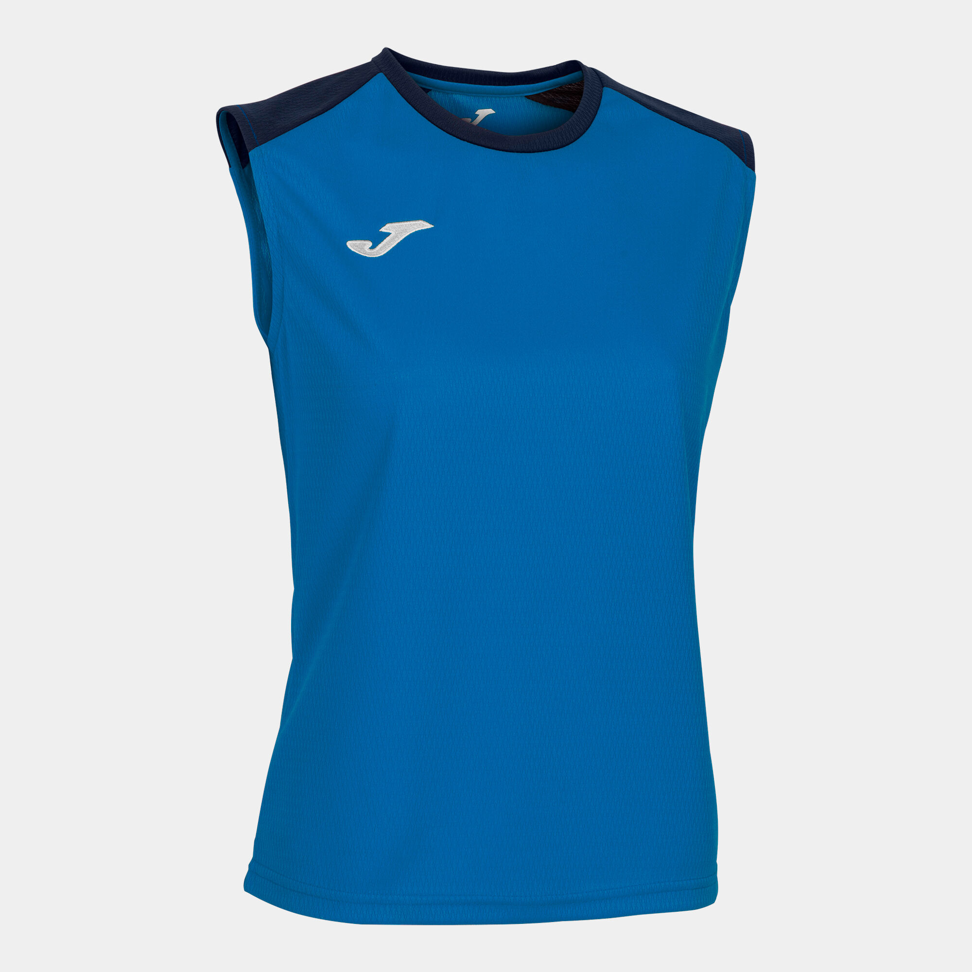 T-shirt de alça mulher Eco Championship azul royal azul marinho
