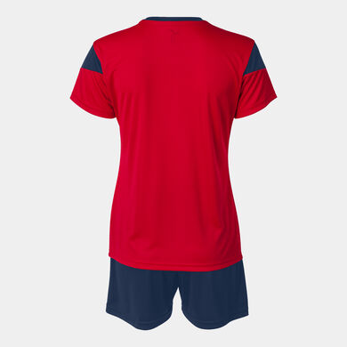 Set woman Phoenix red navy blue