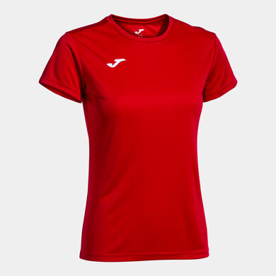 Shirt short sleeve woman Combi red