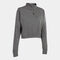 Sweat-shirt femme Daphne gris melange