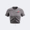 Camiseta manga corta mujer U-Tribe gris