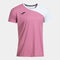 Shirt short sleeve man Challenge Deuce pink white