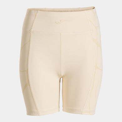 Short tights woman Breath beige