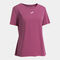 Shirt short sleeve woman Indoor gym violet