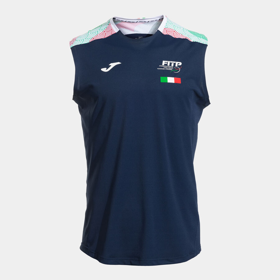 CAMISETA SIN MANGAS COMP. OFI. FED. ITALIA TENIS Y PADEL