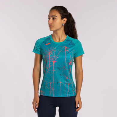 Maglia a manica corta donna Elite IX turchese
