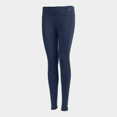 Long tights woman Latino II navy blue