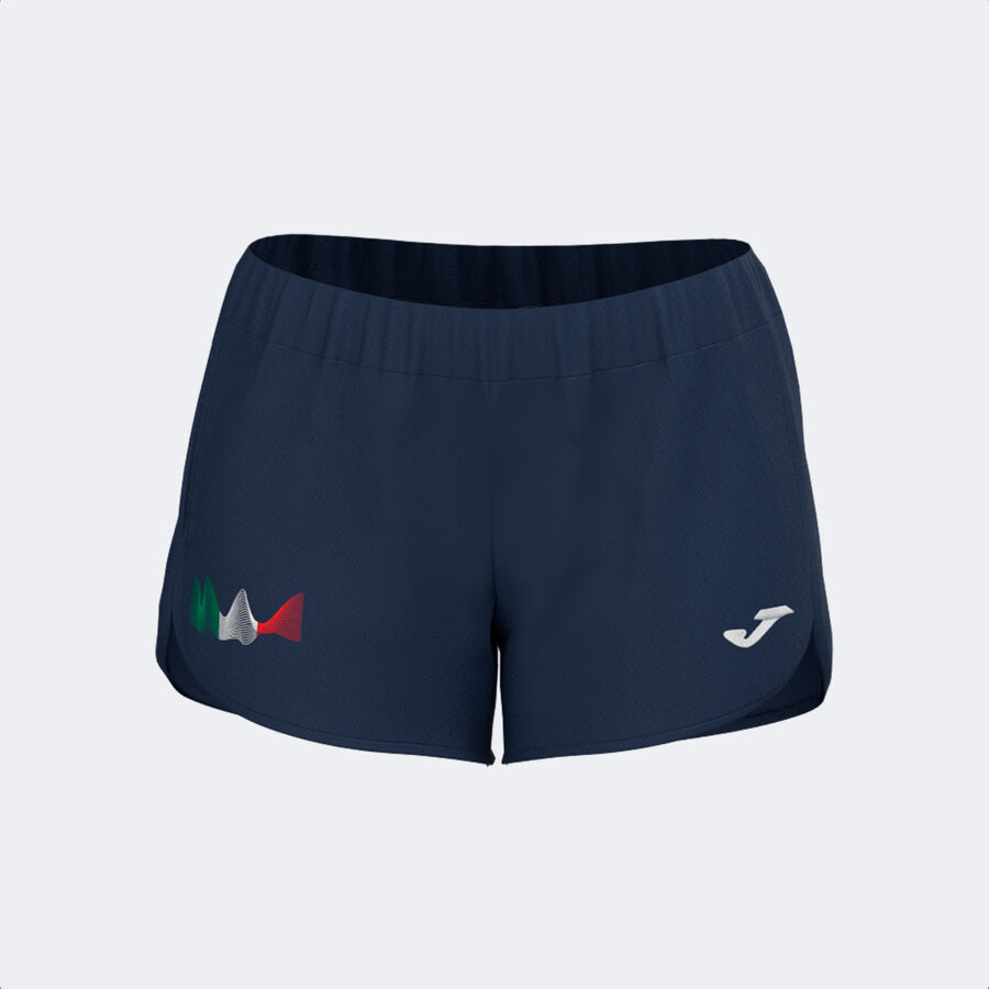 SHORT MUJER COMP. OFI. FED. ITALIA TENIS Y PADEL