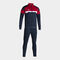 Fato de treino homem Danubio III azul marinho vermelho