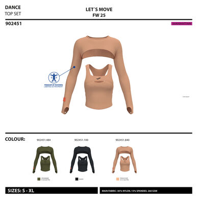 Tank-top woman Step brown