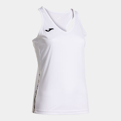 Camiseta tirantes mujer Olimpiada blanco