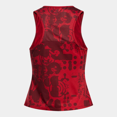 Tank top woman Challenge red
