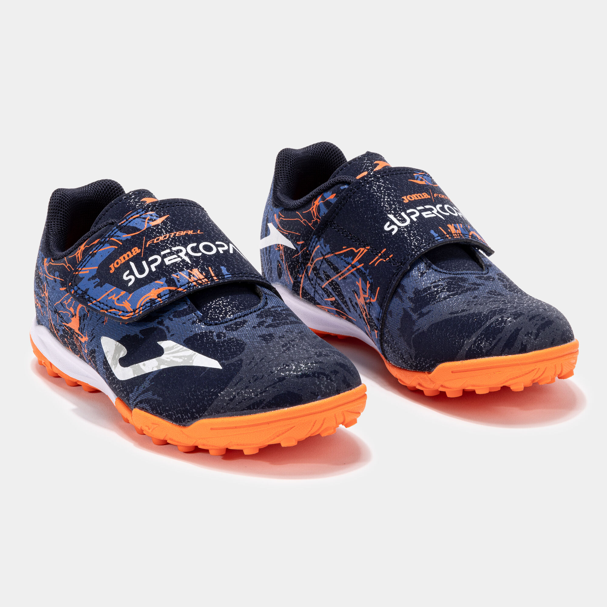 Football boots Super Copa Jr 24 turf junior navy blue