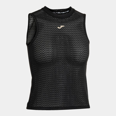 Sleeveless t-shirt woman Crono black