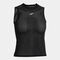 Sleeveless t-shirt woman Crono black