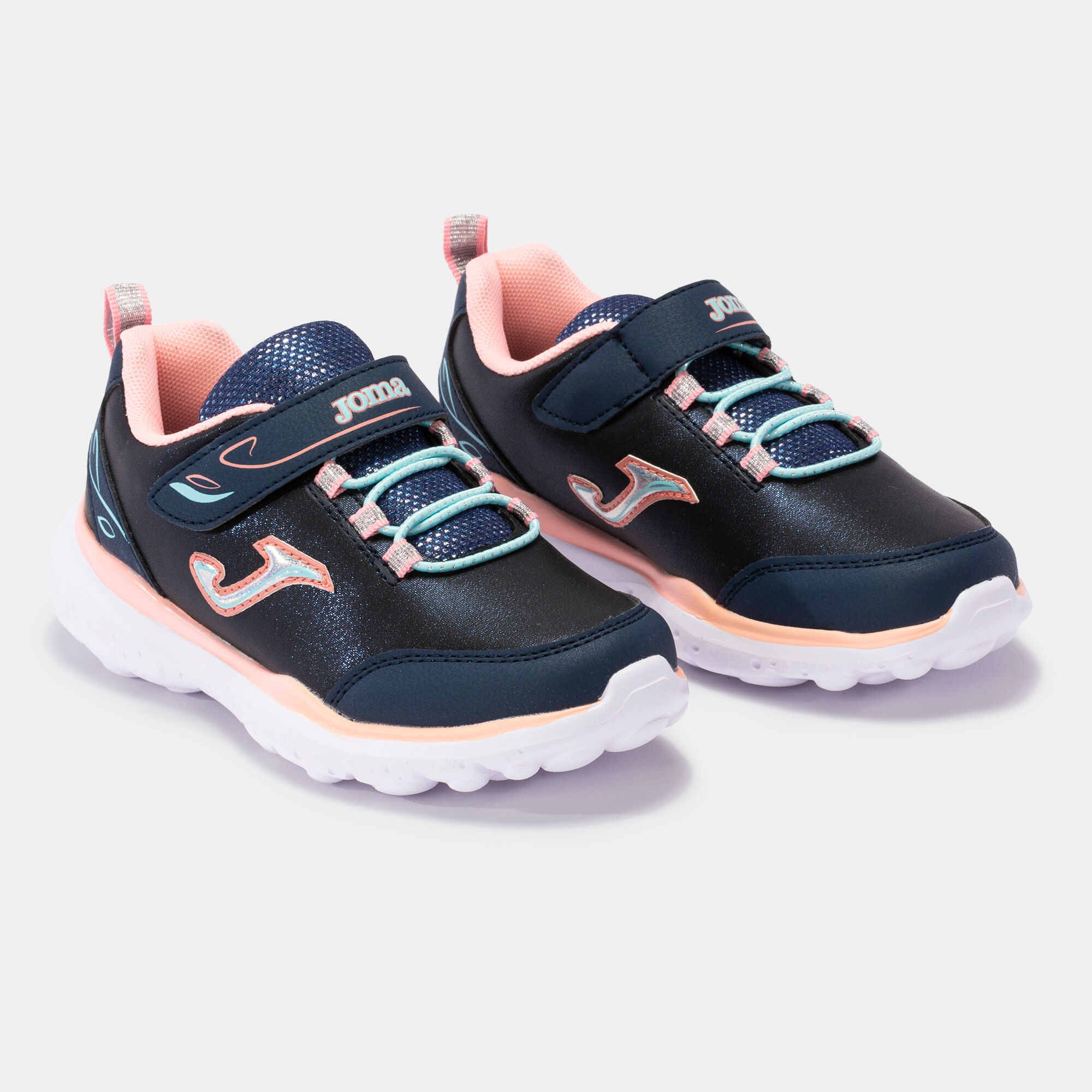 CASUAL SHOES BUTTERFLY 22 JUNIOR NAVY BLUE PINK
