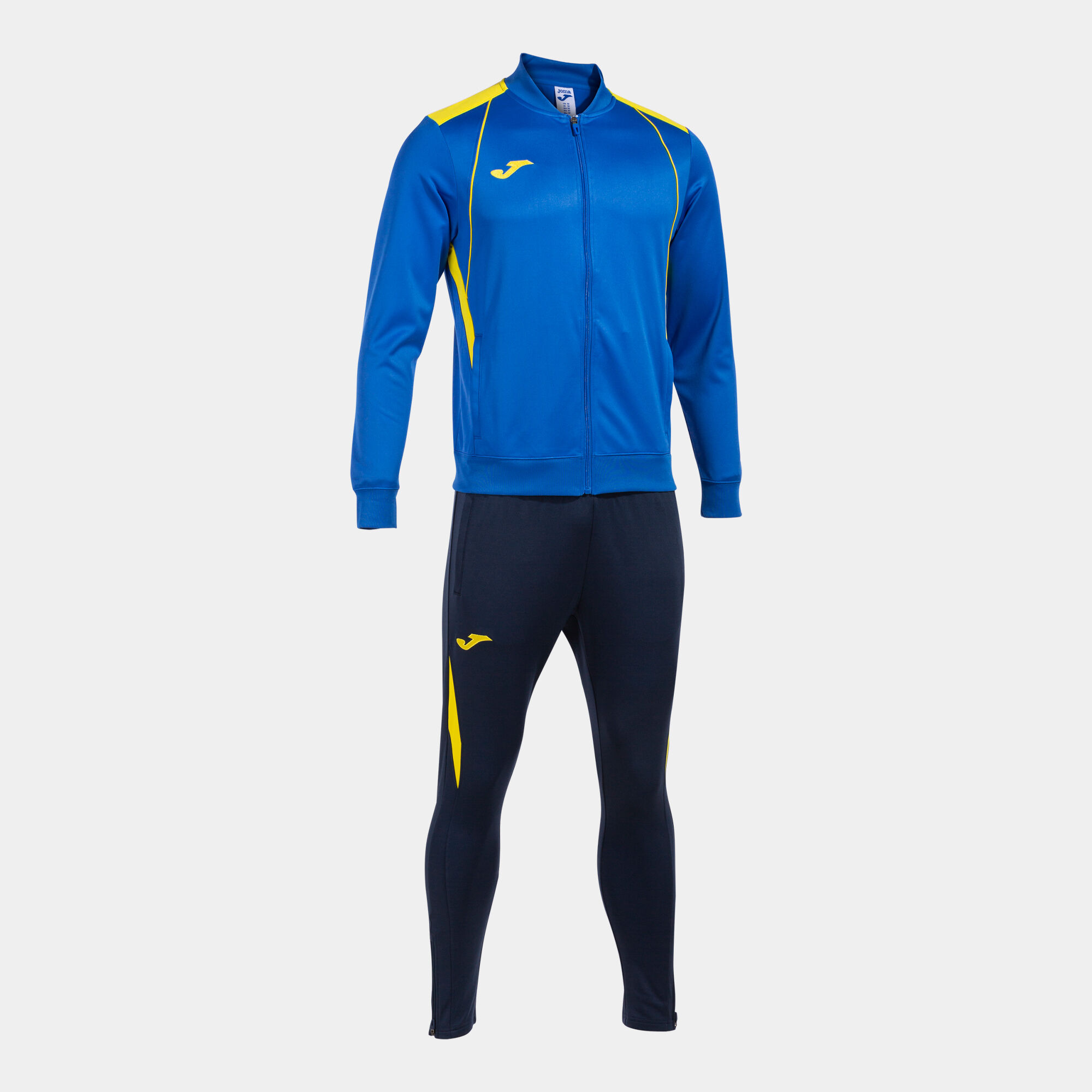 Tracksuit man Championship VII royal blue yellow JOMA
