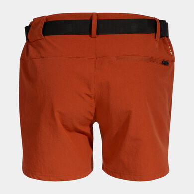 Short mujer Explorer rojo