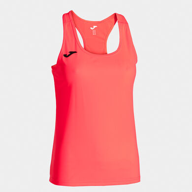 Camiseta tirantes mujer Siena II coral fl&uacute;or