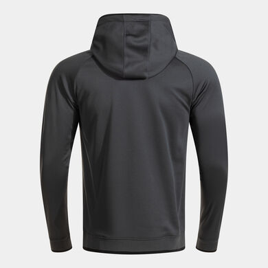 Hooded sweater man Combi Premium dark gray black