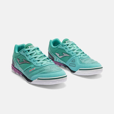 Zapatillas f&uacute;tbol sala Mundial 26 indoor turquesa