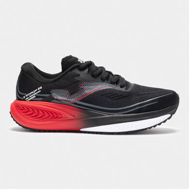 Zapatillas running Titanium Men 25 hombre negro rojo
