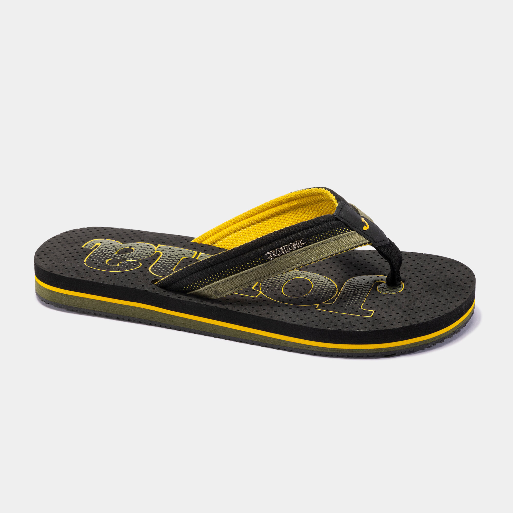 Casual flip-flops S.Madeira Men 24 man black yellow