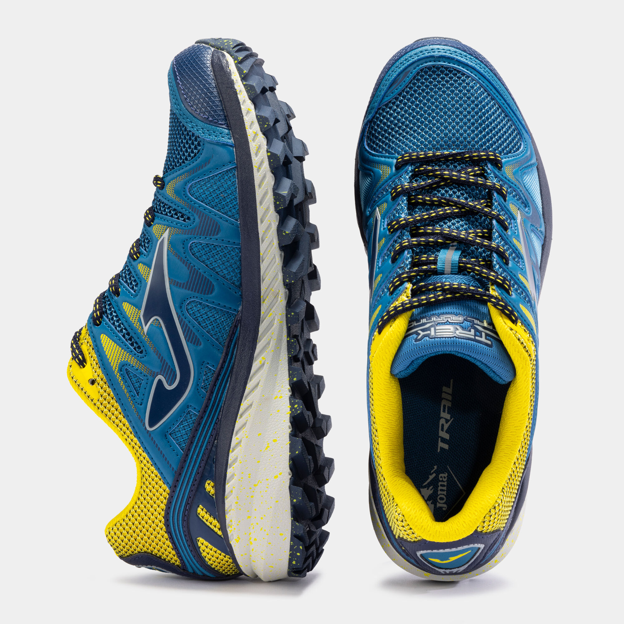 Trail-running shoes 23 man yellow |