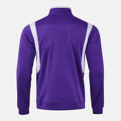 Felpa uomo Winner IV viola bianco