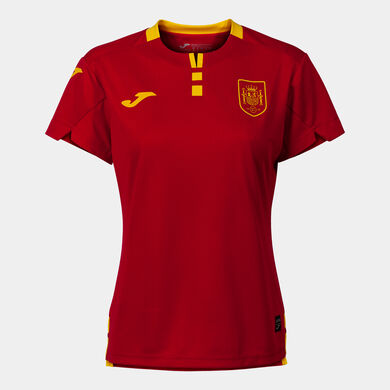 Maillot manches courtes maillot domicile Équipe D'espagne De Futsal femme