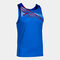 Sleeveless t-shirt man Elite X royal blue