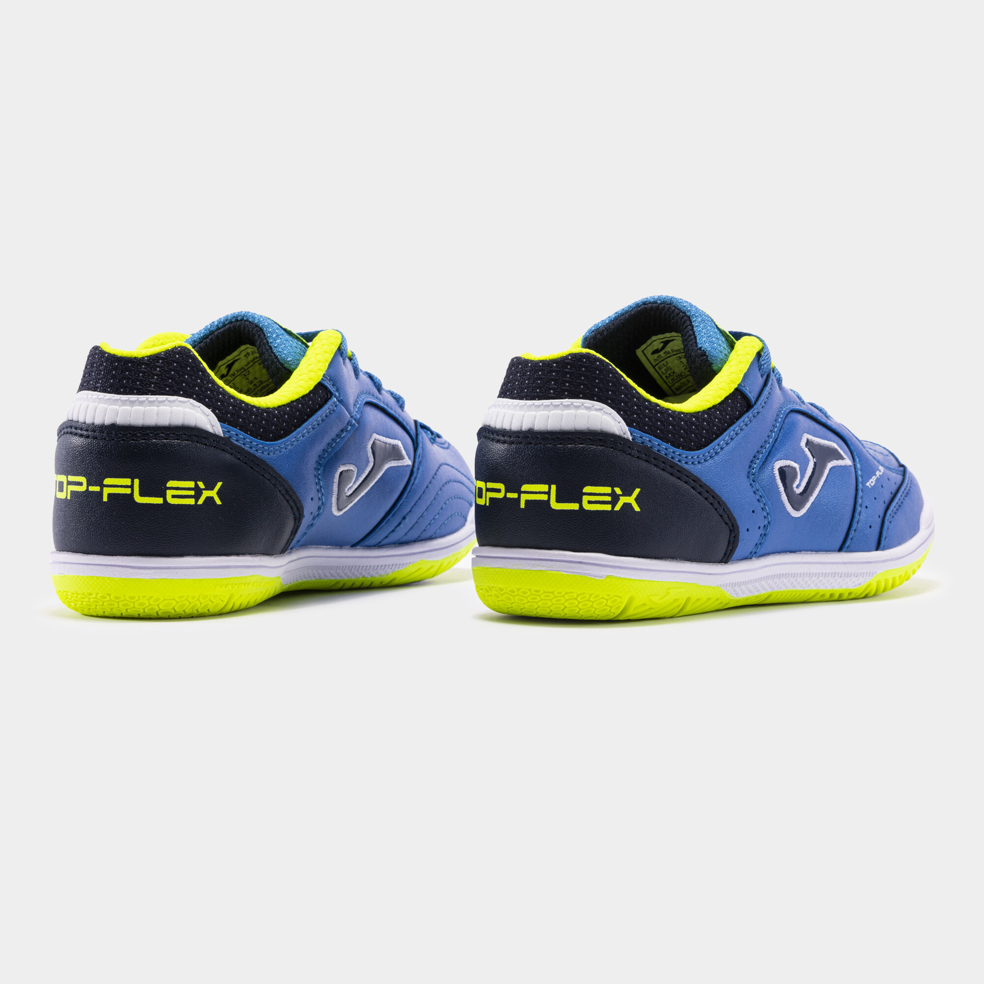 Futsal shoes Top Flex Jr 23 indoor junior royal blue navy blue