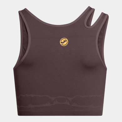Sports bra woman Indoor Gym brown