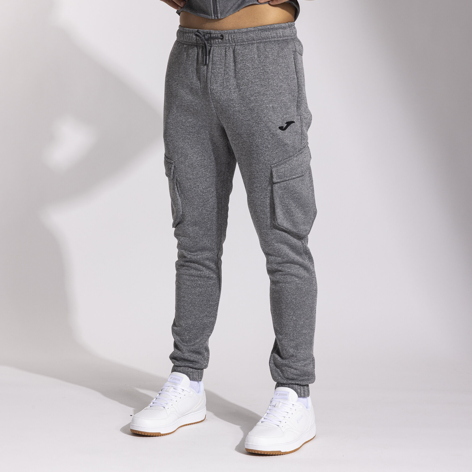 Longs pants man Campus street melange gray