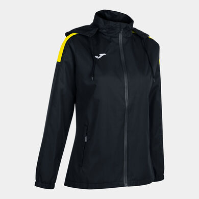 Imperméable femme Trivor noir jaune