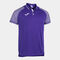 Polo manga corta hombre Essential II morado blanco