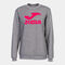 Sudadera mujer Lion gris melange