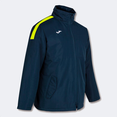 Anorak hombre Trivor marino amarillo flúor