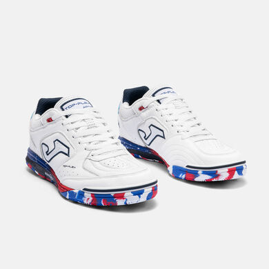 Pantofi sport fotbal &icirc;n sală Top Flex Rebound 26 indoor alb