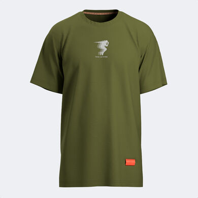 Maillot manches courtes homme Step vert