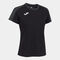 Shirt short sleeve woman Eco Championship black dark gray