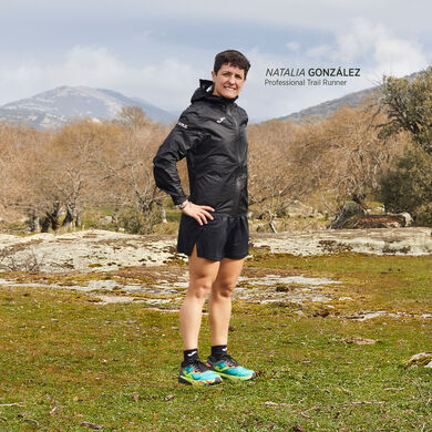 Haină de ploaie damă R-Trail Nature negru