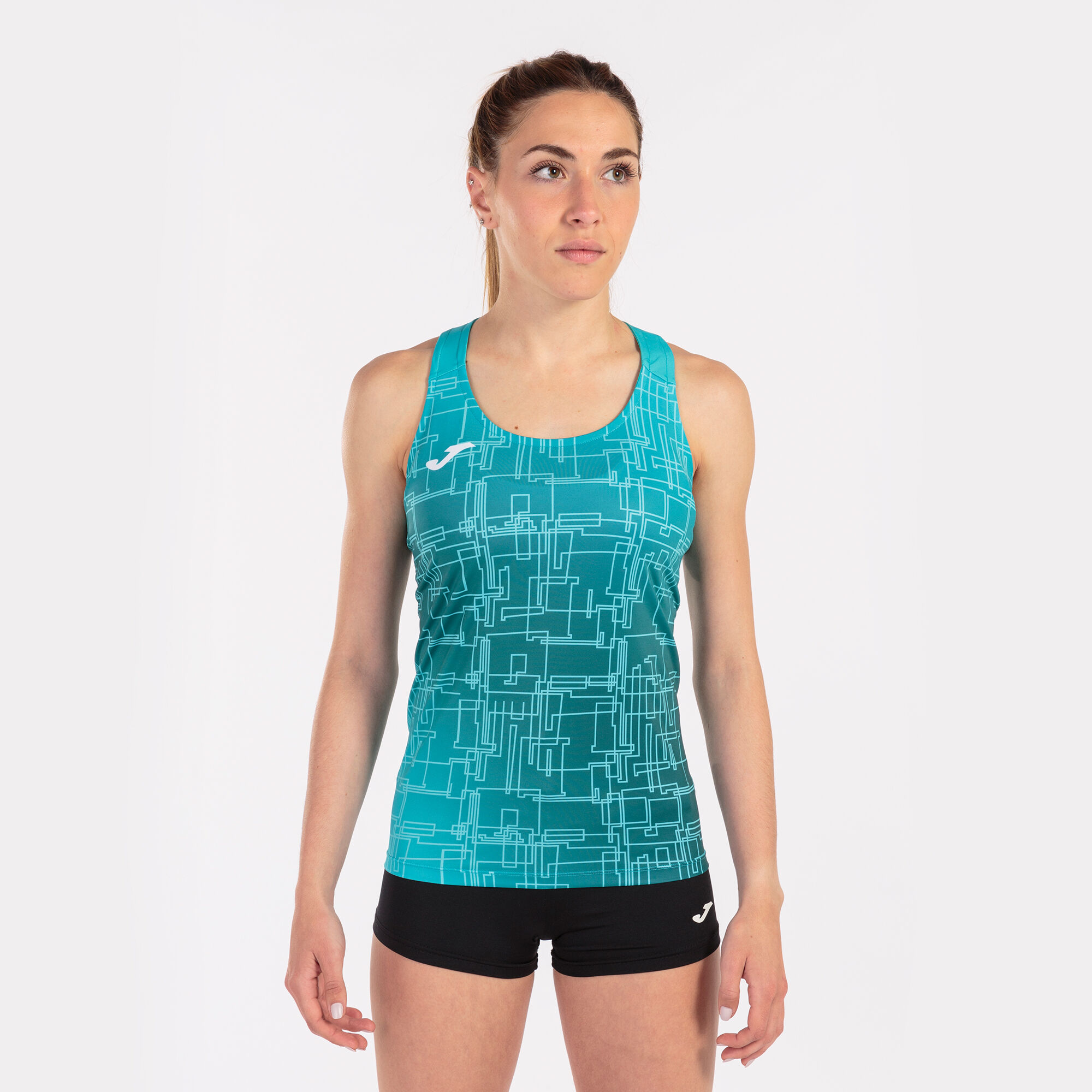Tank top woman Elite VIII turquoise | JOMA®